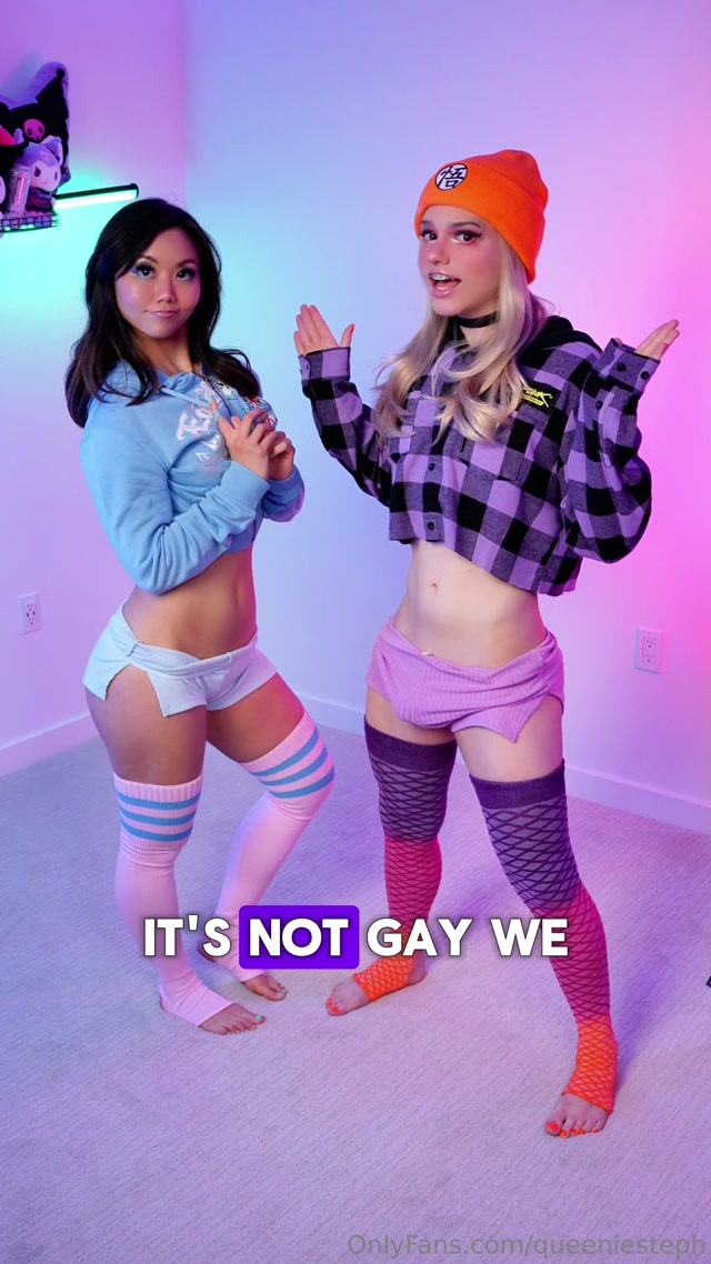 trans girl x cis girl is literally NOT GAY