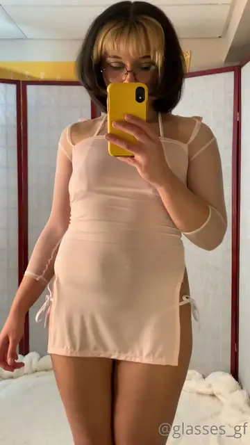 have this dress that was super cute but didn’t fit >u< i cut..